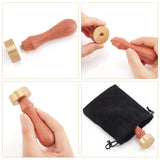 Word Ice Stamp Wood Handle Wax Seal Stamp