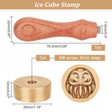 Other Pattern Ice Stamp Wood Handle Wax Seal Stamp