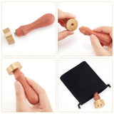 Letter.H Ice Stamp Wood Handle Wax Seal Stamp