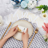 Craspire 80 Sheets 4 Style Cartoon Carrot & Rooster & Fish & Cow Meal Stickers, Adhesive Square Paper Labels, Gold, 7.8x9cm, 30pcs/sheet, 20sheets/style