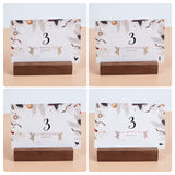 Craspire 80 Sheets 4 Style Cartoon Carrot & Rooster & Fish & Cow Meal Stickers, Adhesive Square Paper Labels, Black, 6.6x8.1x0.02cm, 30pcs/sheet, 20sheets/style