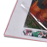 Craspire DIY 5D Diamond Painting Halloween Canvas Kits, with Resin Rhinestones, Diamond Sticky Pen, Tray Plate and Glue Clay, Halloween Themed Pattern, 20x20x2mm, 2Set/Pack