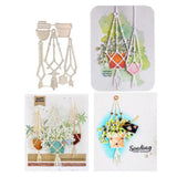 CRASPIRE Carbon Steel Cutting Dies Stencils, for DIY Scrapbooking/Photo Album, Decorative Embossing DIY Paper Card, Matte Platinum Color, 125x73x0.8mm, 5pcs/set