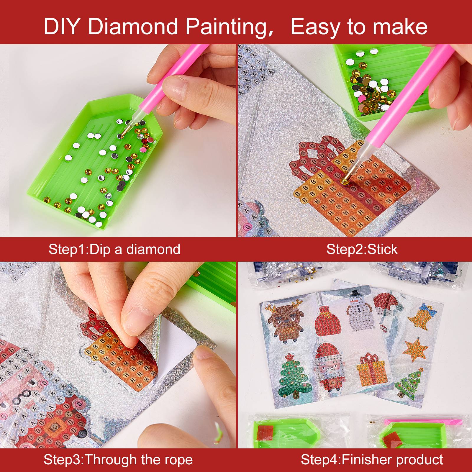 1set Plastic Diamond Painting Tool