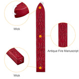 20 Pieces Totem Fire Manuscript Wax Seal Sticks(Dark Red)