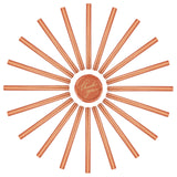 20 Pieces Glue Gun Sealing Wax Sticks 11mm(Sandy Brown)