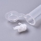 DIY Crystal Epoxy Resin Material Filling, Spaceman, for Jewelry Making Crafts, with Transparent Disposable Resin Tube/Box, White, Tube: 52x22x15mm, 16x8x10mm