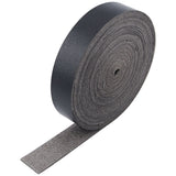 1 Bundle 5m Long Imitation Leather Strap 40mm Wide Foldover Leather Belt Strips for DIY Arts & Craft Projects (Black)