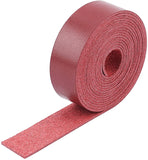 1 Roll Polyester Fiber Ribbons, Pink, 3/8 inch(11mm), 100m/roll