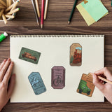 Craspire PVC Plastic Stamps, for DIY Scrapbooking, Photo Album Decorative, Cards Making, Stamp Sheets, Vehicle Pattern, 16x11x0.3cm