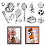 Clear Silicone Stamps Sport Clear Stamps Vintage Transparent Silicone Stamps Clear Rubber Scrapbooking Stamps