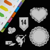 Craspire PVC Plastic Stamps, for DIY Scrapbooking, Photo Album Decorative, Cards Making, Stamp Sheets, Human Pattern, 16x11x0.3cm