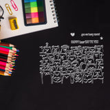 Craspire PVC Plastic Stamps, for DIY Scrapbooking, Photo Album Decorative, Cards Making, Stamp Sheets, Bear Pattern, 16x11x0.3cm