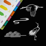 Craspire PVC Plastic Stamps, for DIY Scrapbooking, Photo Album Decorative, Cards Making, Stamp Sheets, Bird Pattern, 16x11x0.3cm