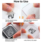 Craspire Ocean Theme Clear Stamps Silicone Stamp Cards Mermaid Seahorse Starfish Dolphin for Card Making Decoration and DIY Scrapbooking