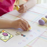 Craspire PVC Plastic Stamps, for DIY Scrapbooking, Photo Album Decorative, Cards Making, Stamp Sheets, Film Frame, Rabbit Pattern, 16x11x0.3cm