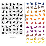 Craspire PVC Plastic Stamps, for DIY Scrapbooking, Photo Album Decorative, Cards Making, Stamp Sheets, Film Frame, Cat Pattern, 16x11x0.3cm