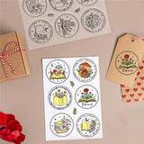 Craspire PVC Plastic Stamps, for DIY Scrapbooking, Photo Album Decorative, Cards Making, Stamp Sheets, Book Pattern, 16x11x0.3cm