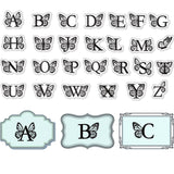 Craspire PVC Plastic Stamps, for DIY Scrapbooking, Photo Album Decorative, Cards Making, Stamp Sheets, Letter Pattern, 16x11x0.3cm