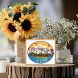 Craspire PVC Plastic Stamps, for DIY Scrapbooking, Photo Album Decorative, Cards Making, Stamp Sheets, Mountain Pattern, 160x110x3mm