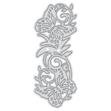 CRASPIRE Metal Butterfly Animal Cutting Dies Lace Cutting Dies Stencils for DIY Making Paper Card Craft Decoration Supplies, Matte Platinum