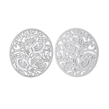 CRASPIRE Carbon Steel Cutting Dies Stencils, for DIY Scrapbooking/Photo Album, Decorative Embossing DIY Paper Card, Bird, Matte Platinum Color, 83x73mm, 5pcs/set