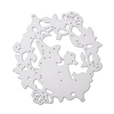 CRASPIRE Carbon Steel Cutting Dies Stencils, for DIY Scrapbooking/Photo Album, Decorative Embossing DIY Paper Card, Halloween Themed Pattern, 11x9.9x0.08cm