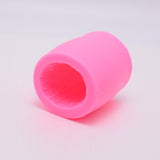 2 PCS Wool Pattern Column Silicone Candle Molds, Resin Casting Molds, For UV Resin, Epoxy Resin Craft Making, Pink, 71x78mm, Inner Diameter: 48mm