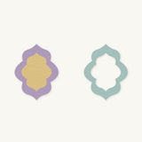 CRASPIRE Wood Cutting Dies, with Steel, for DIY Scrapbooking/Photo Album, Decorative Embossing DIY Paper Card, Other Pattern, 80x80x24mm