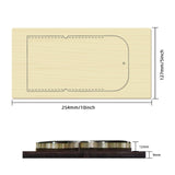 CRASPIRE Wood Cutting Dies, with Steel, for DIY Scrapbooking/Photo Album, Decorative Embossing DIY Paper Card, Bag Pattern, 25.4x12.7cm