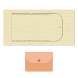 CRASPIRE Wood Cutting Dies, with Steel, for DIY Scrapbooking/Photo Album, Decorative Embossing DIY Paper Card, Bag Pattern, 25.4x12.7cm