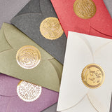 100pcs Embossed Gold Foil Certificate Seals/Award