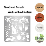 CRASPIRE Stainless Steel Cutting Dies Stencils, for DIY Scrapbooking/Photo Album, Decorative Embossing DIY Paper Card, Mixed Patterns, 16x16x0.05cm