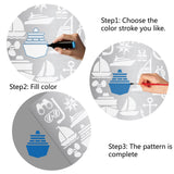 CRASPIRE Stainless Steel Cutting Dies Stencils, for DIY Scrapbooking/Photo Album, Decorative Embossing DIY Paper Card, Ship Pattern, 16x16x0.05cm