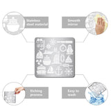 CRASPIRE Stainless Steel Cutting Dies Stencils, for DIY Scrapbooking/Photo Album, Decorative Embossing DIY Paper Card, Ship Pattern, 16x16x0.05cm