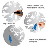 CRASPIRE Stainless Steel Cutting Dies Stencils, for DIY Scrapbooking/Photo Album, Decorative Embossing DIY Paper Card, Vehicle Pattern, 16x16x0.05cm