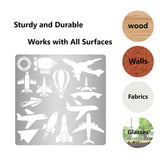 CRASPIRE Stainless Steel Cutting Dies Stencils, for DIY Scrapbooking/Photo Album, Decorative Embossing DIY Paper Card, Vehicle Pattern, 16x16x0.05cm