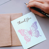 Craspire Rubber Clear Stamps, for Card Making Decoration DIY Scrapbooking, Butterfly Farm, 22x18x0.8cm