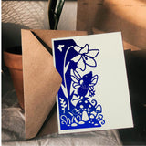 CRASPIRE Carbon Steel Cutting Dies Stencils, for DIY Scrapbooking/Photo Album, Decorative Embossing DIY Paper Card, Matte Platinum Color, Mouse & Flower Pattern, Mixed Patterns, 6.1x11.9x0.08cm