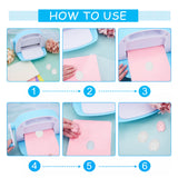 Hedgehog Balloon Love Heart Die-Cuts Set Cutting Dies for DIY Scrapbooking Festival Greeting Cards Diary Journal Making Paper Cutting Album Envelope Decoration