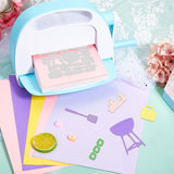 1Sheet Metal BBQ Grilling Tools Cut Dies Summer Travel Embossing Template Mould Beer Die Cuts for Card Scrapbooking and Die Sets for Card DIY Craft