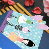 1Sheet Metal Sewing and Cute Girl Cut Dies Sewing Machines and Scissors Embossing Template Dress Die Cuts