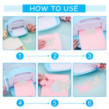 Butterfly Gnome Embossing Template Mould Mushroom and Bee Carbon Steel Die Cuts