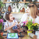 CRASPIRE Carbon Steel Cutting Dies Stencils, for DIY Scrapbooking, Photo Album, Decorative Embossing, Paper Card, Matte Platinum Color, Flower Pattern, 15.3x10x0.08cm