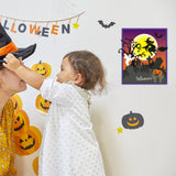 CRASPIRE Carbon Steel Cutting Dies Stencils, for DIY Scrapbooking, Photo Album, Decorative Embossing, Paper Card, Matte Platinum Color, Halloween Themed Pattern, 15.9x10.6x0.08cm