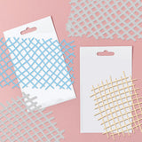 Burlap Texture Die Cuts Fishing Net Background Embossing Template Mould Grid Carbon Steel Die Set