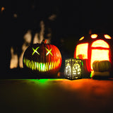 3D Lantern Embossing Template Mould Halloween Carbon Steel Die Cuts
