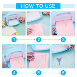 Fairy Girl Embossing Template Mould Lovely Star Girl Carbon Steel Die Cuts