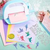 Fairy Girl Embossing Template Mould Lovely Star Girl Carbon Steel Die Cuts