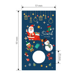 Craspire Rectangle Coated Scratch Off Film Reward Cards, DIY Scraping Award Card, Chemistry Theme Pattern, 900x500mm